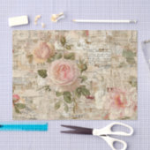 Roze Rozen uit Grandioze Tijd Tissuepapier (Craft)