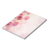 Roze Rozen uit het Verleden Notitieblok (Linkerzijde)
