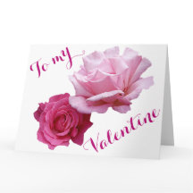 roze rozen Valentijn houden van mooie bloemen