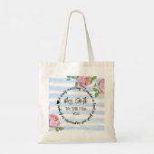Roze rozen van de leraar in het verpleeghuis Bedan Tote Bag (Achterkant)