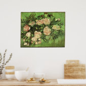 Roze rozen, Van Gogh, 1890 Poster (Keuken)