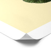 Roze Rozen van thee Poster (Hoek)