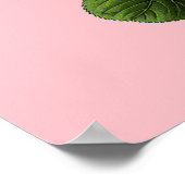 Roze Rozen van thee Poster (Hoek)