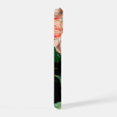 ROZE ROZEN,VLINDER,WITTE BLOEMEN FLORALE MONOGRAM iPhone 15 HOESJE (Rechterkant)
