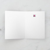 Roze rozen voor jou, dank je bedankkaart (Binnen)