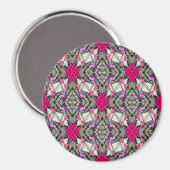 Roze rozen voor jou... magneet (Voorkant / Achterkant)