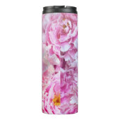 Roze Rozen Voor Mama Van Dochter Thermische Tumble Thermosbeker (Achterkant)