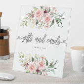 Roze Rozen Vrijgezellenfeest geschenken en Kaarten Reclamebord Met Voetstuk (Insitu)