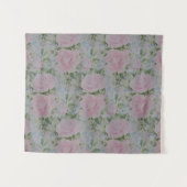 Roze Rozen Wandkleed (Voorkant (horizontaal))