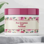 Roze Rozen Waterdicht Cosmetica Jar Label Waterfles Etiket