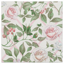 Roze rozen - Waterverf Floral