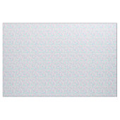 Roze Rozen Witte Vlinders op Sky Blue Fabric Stof (Yard (91,4 cm))