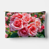 Roze Rozen Zakje Etui (Voorkant)