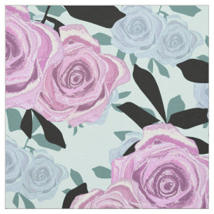 roze rozen zonder naadloze retro roze bloemen stof