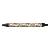 roze rozen zwarte inkt pen (Voorkant)