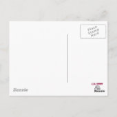 Roze rozenappel (Briefkaart) Briefkaart (Achterkant)