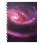 Roze rozenbijlen notitieboek (Voorkant)