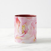 Roze rozenblaadjes Art Mok Cup (Midden)