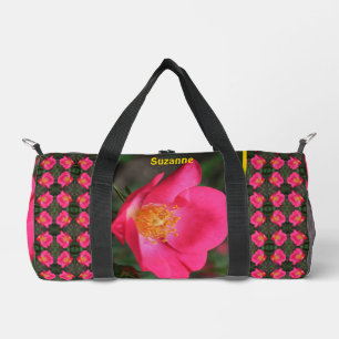 Roze Rozenblaadjes Bloem Personalized Plunjezak