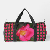 Roze Rozenblaadjes Bloem Personalized Plunjezak (Achterkant)