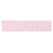 Roze rozenblaadjes tafelloper (Horizontaal)