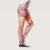 roze rozenbloem leggings (Rechts)