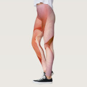 roze rozenbloem leggings (Links)