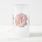 roze rozenbloem matglas bierpul (Center)