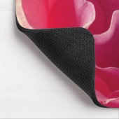 Roze rozenbloem, Mousepad Muismat (Hoek)