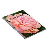  Roze Rozenbloem Notitieboek van het Prayer Journa (Rechterzijde)