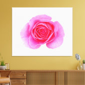 Roze rozencanvas afdrukken (Insitu (Woonkamer))