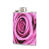 Roze rozenfles heupfles (Links)