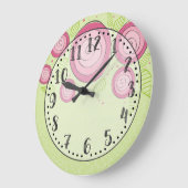 Roze rozenklok grote klok (Hoek)