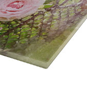 Roze rozenmandje snijplank (Hoek)