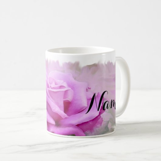 Roze Rozenmoeder van de Bride Gift Coffee mok (Voorkant rechts)