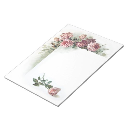  roze rozennotitieblok notitieblok (Schuin)