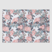 Roze rozenontwerp tissuepapier (Voorkant)