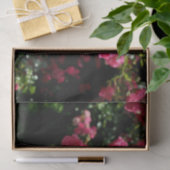 roze rozenpapier tissuepapier (Geschenk)