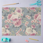 roze rozenpapier tissuepapier (Craft)