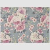 roze rozenpapier tissuepapier (Voorkant)