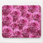 Roze rozenpatronen muismat (Voorkant)