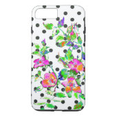 roze rozenpolka-stippen Case-Mate iPhone case (Achterkant)