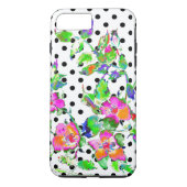  roze rozenpolka-stippen Case-Mate iPhone case (Achterkant)