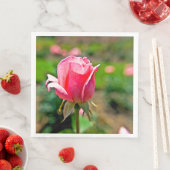 Roze Rozentuin Servet (Insitu)