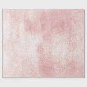 Roze Rozenverf Blush Wit Glanzend Glas Waterverf Cadeaupapier (Vlak)