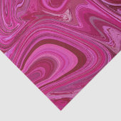 Roze rozenzwirls tissuepapier (Detail)