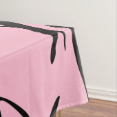 roze roziken tafelkleed (Voorbeeld)