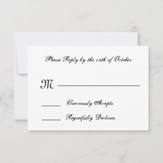 Roze RSVP Damask Wedding S216 (Achterkant)