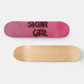 Roze rtln-, sk8r grl skateboard (Horizontaal)