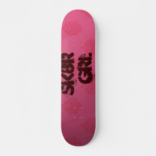 Roze rtln-, sk8r grl skateboard (Voorkant)
